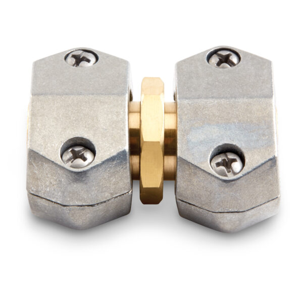 Brass/Zinc Threaded Male Clamp Coupling Gilmour 3/4 in 