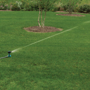 Circular Sprinkler Spike with on/off switch
