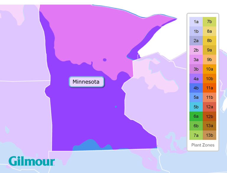 Minnesota Planting Zones Growing Zone Map Gilmour