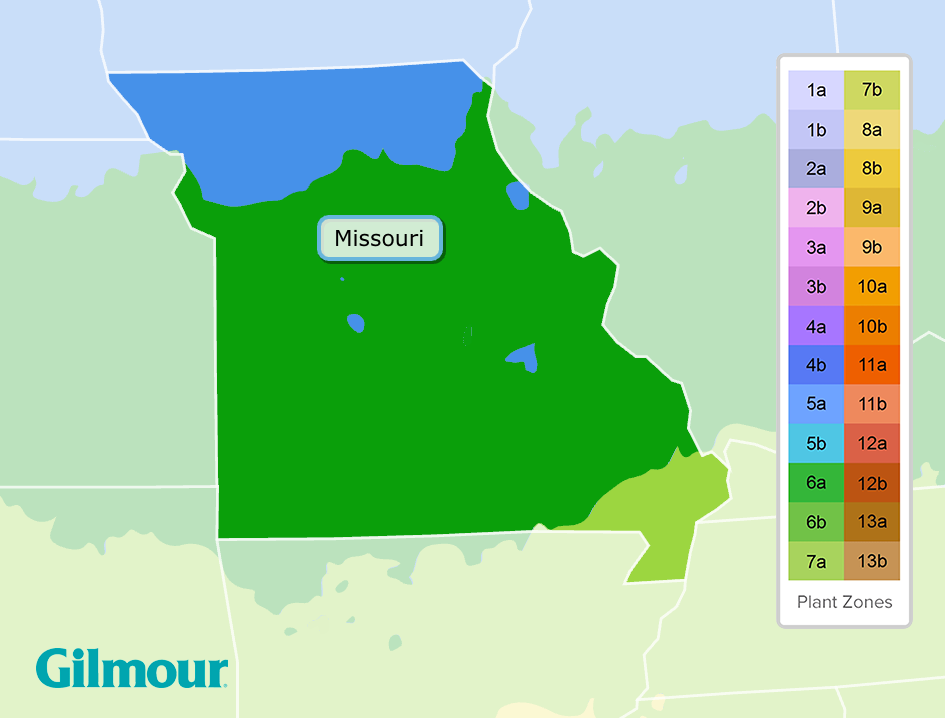Missouri planting zones